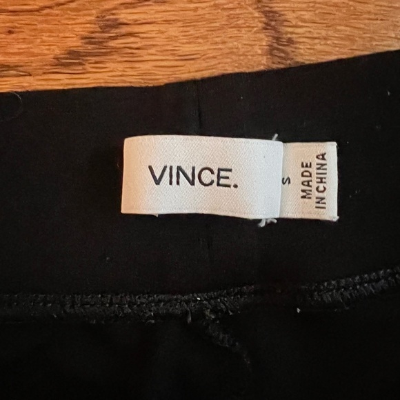 Vince Black High-Rise Scuba Leggings – Size Small - Picture 5 of 5